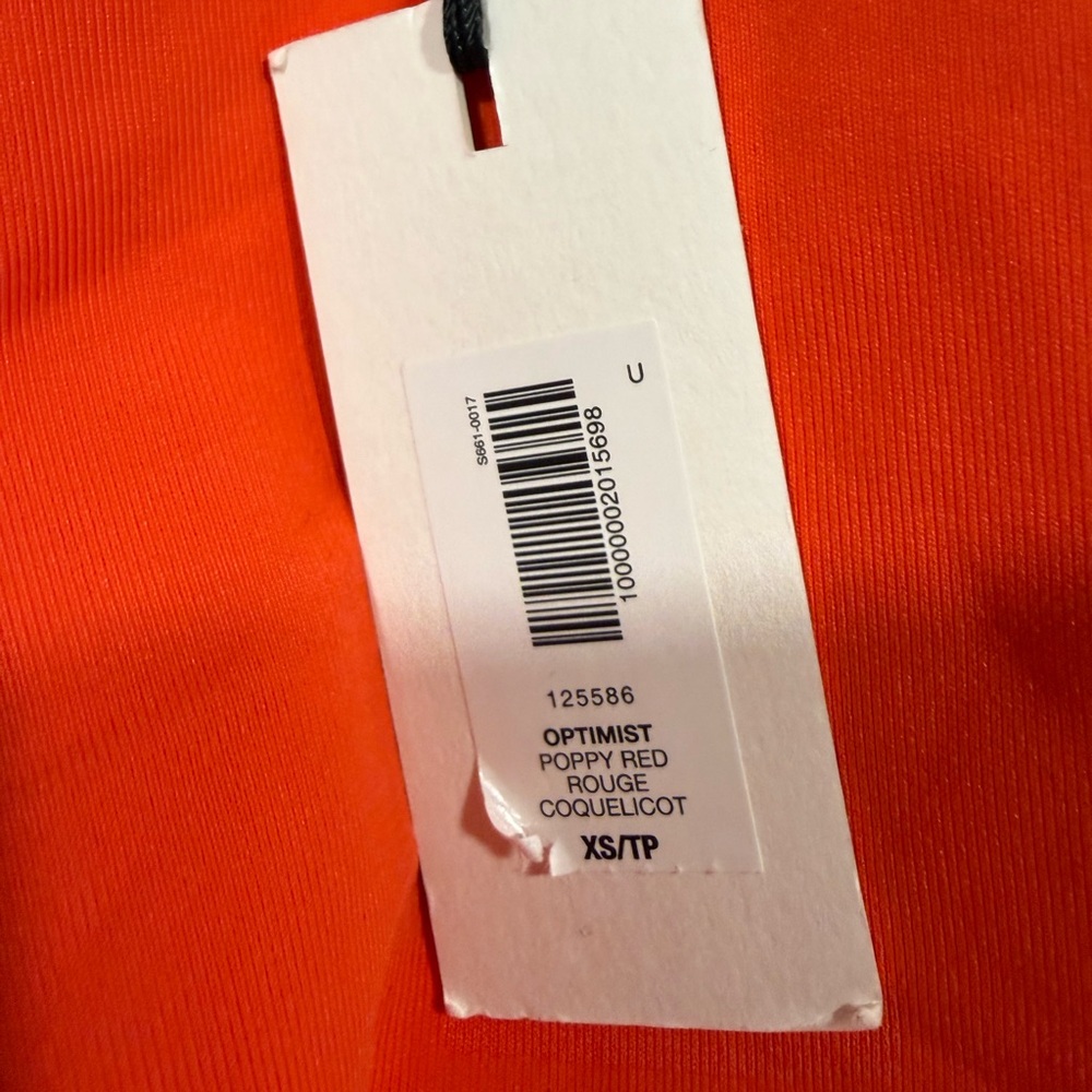 Babaton Bright Orange Backless Mini Dress - Picture 6 of 6